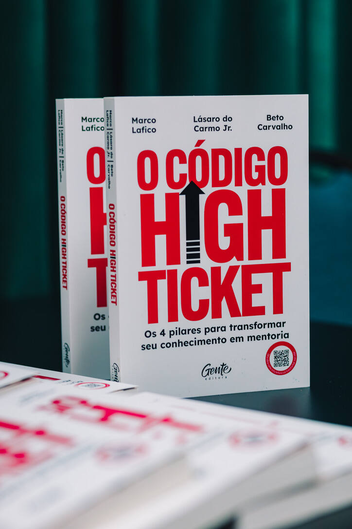 Capa do livro O Código High Ticket