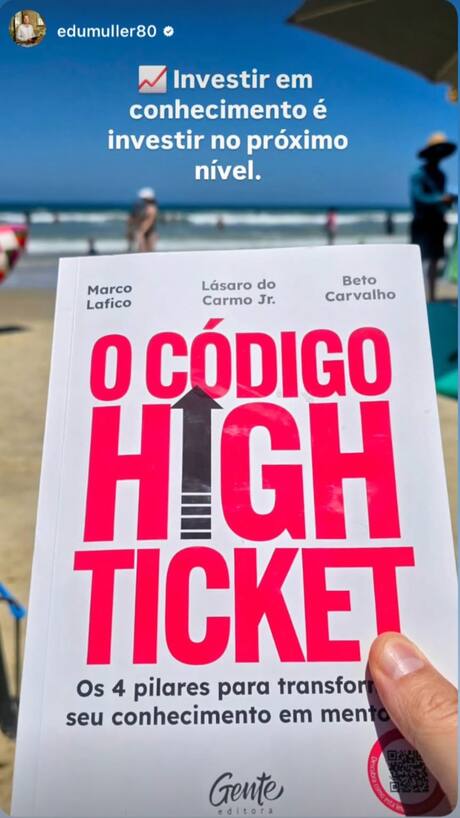 Leitor com O Código High Ticket 2