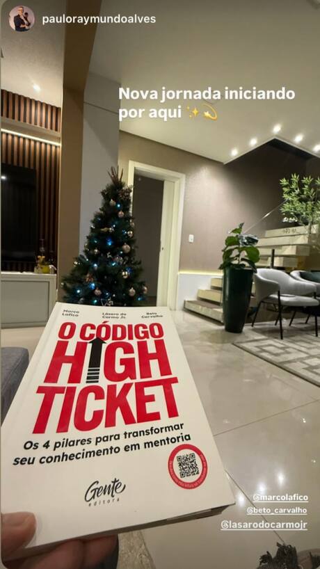 Leitor com O Código High Ticket 10